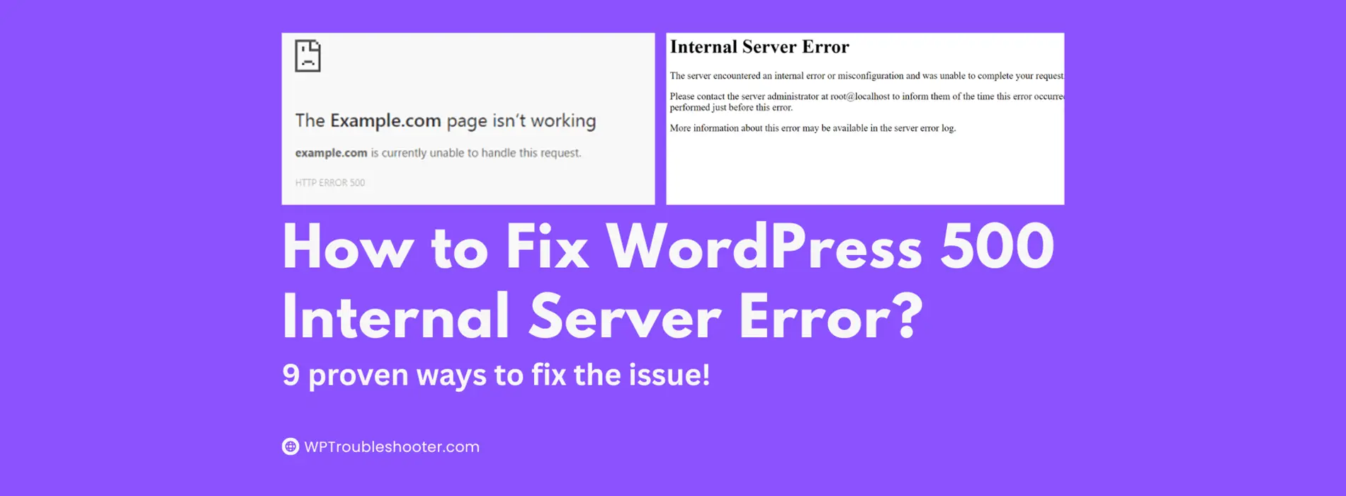 WordPress 500 Internal Server Error
